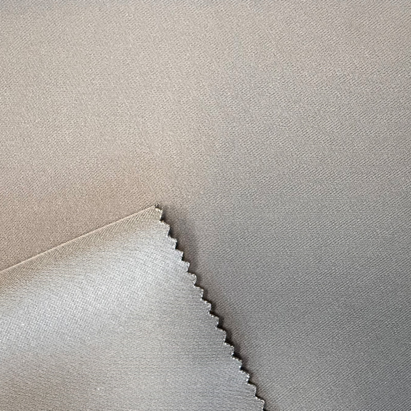 NO.1014 Tejido elástico en cuatro direcciones con textura de malla 3D similar al acetato